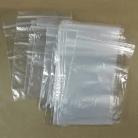 200 Baggies W 3" X 4" H Small Reclosable Clear Plastic Poly Bags 2.5ml