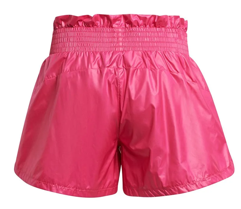 adidas Move Shiny Shorts - Girls - Real Magenta/White
