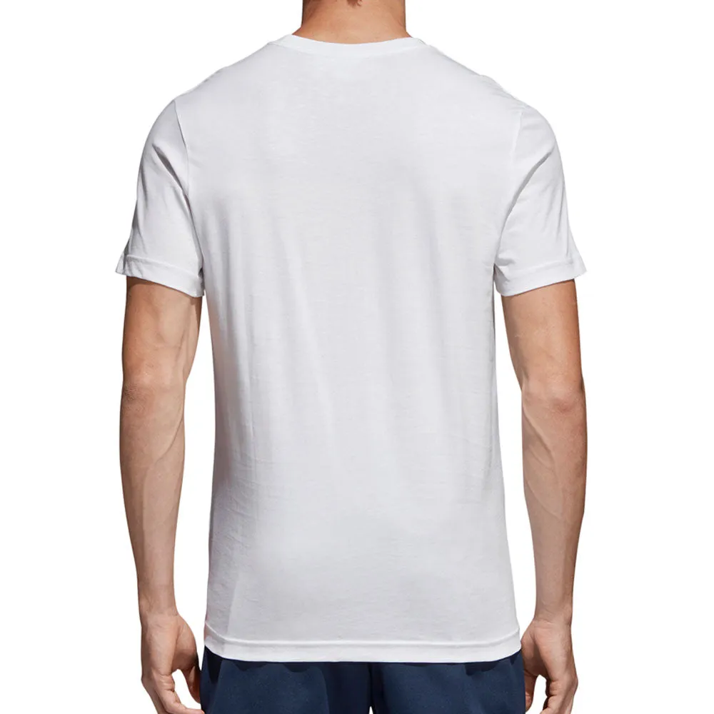 Adidas Originals Front Graphic Men's Shortsleeve T-Shirt White/Blue