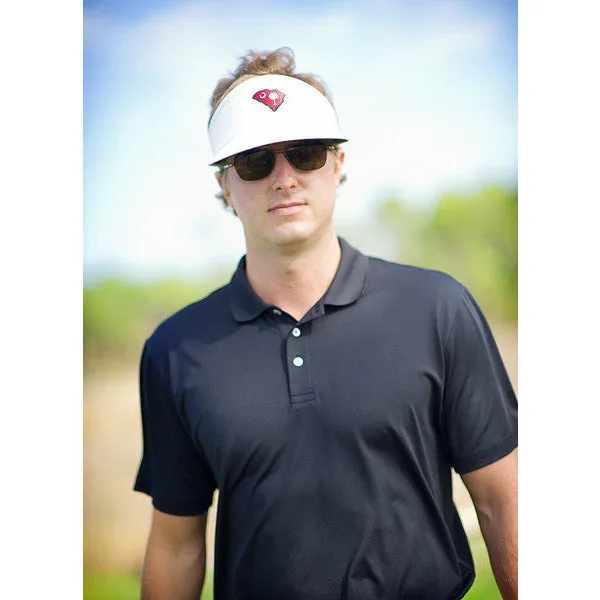 Alabama Tuscaloosa Clubhouse Performance Polo Crimson