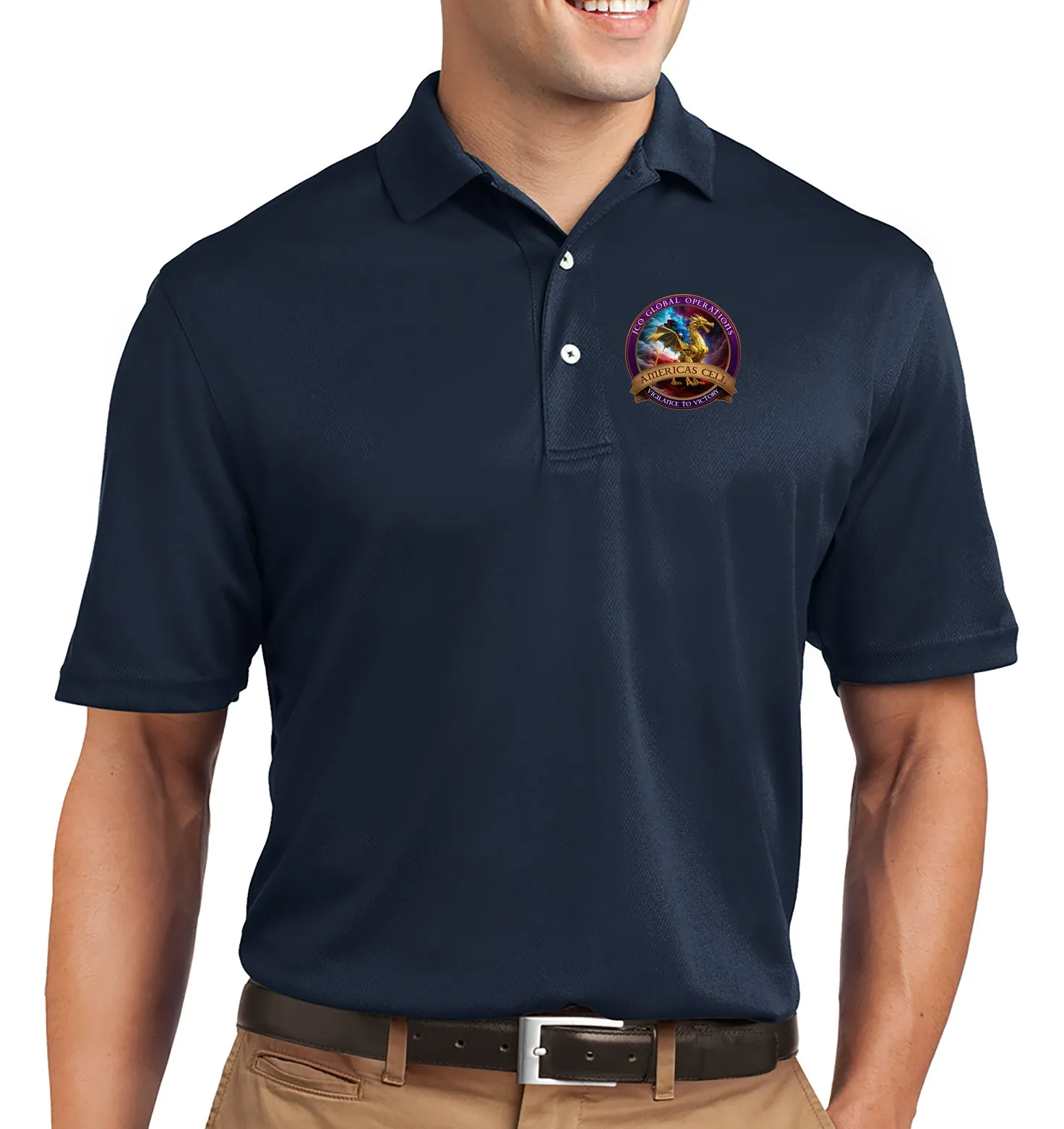 Americas Cell Polo Shirt - Multiple Colors. This shirt is NOT approved for PT.