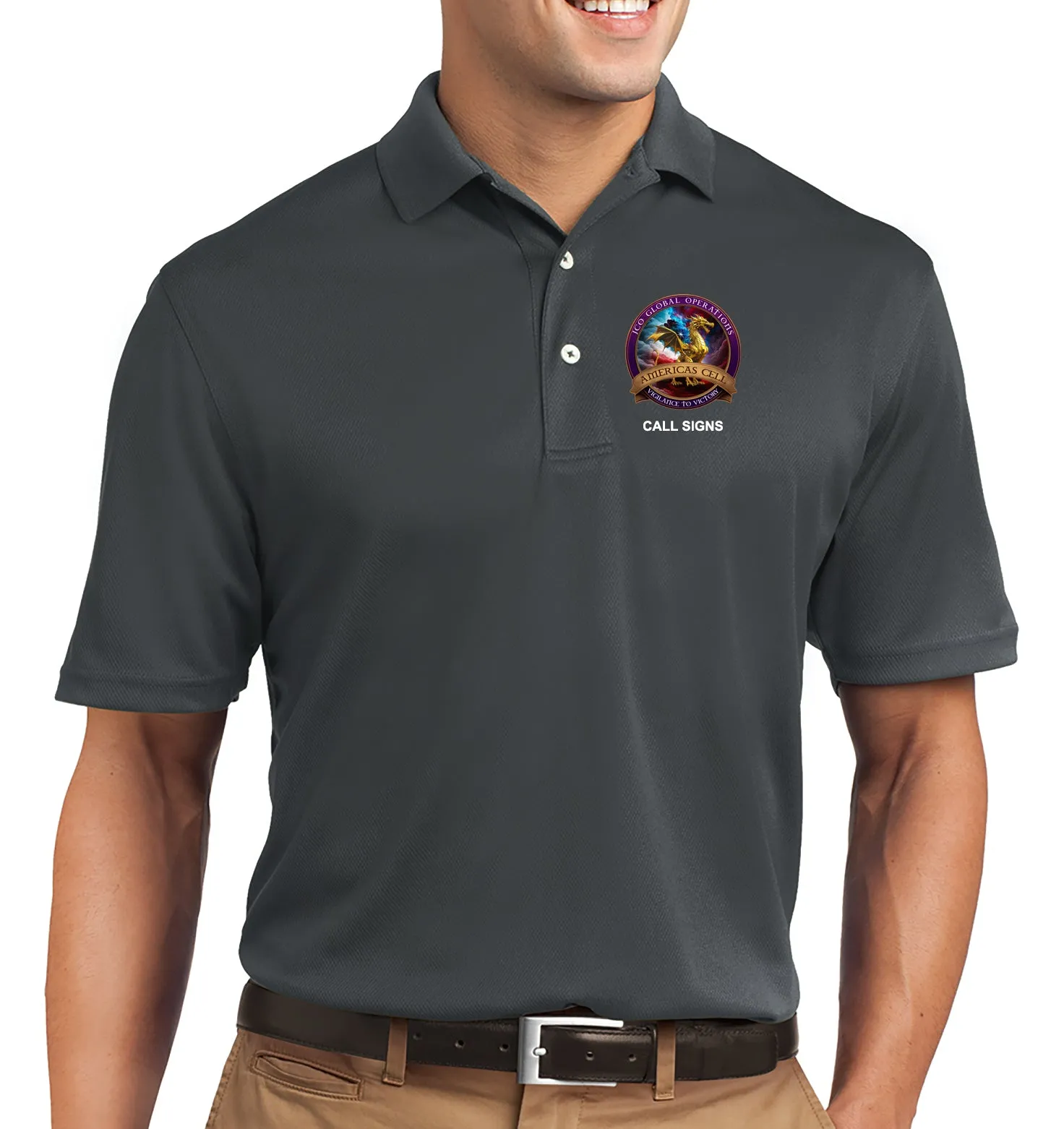 Americas Cell Polo Shirt - Multiple Colors. This shirt is NOT approved for PT.