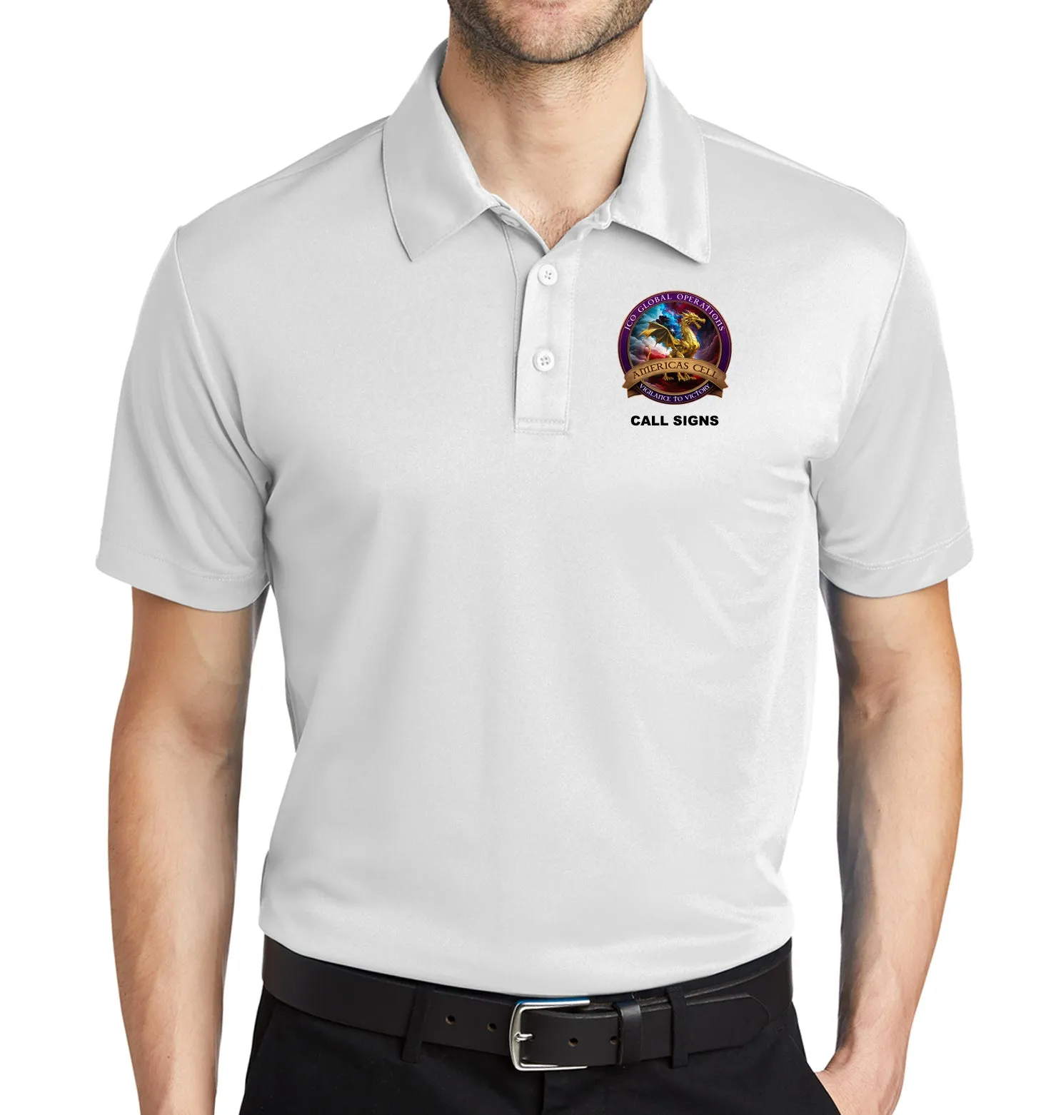 Americas Cell Polo Shirt - Multiple Colors. This shirt is NOT approved for PT.