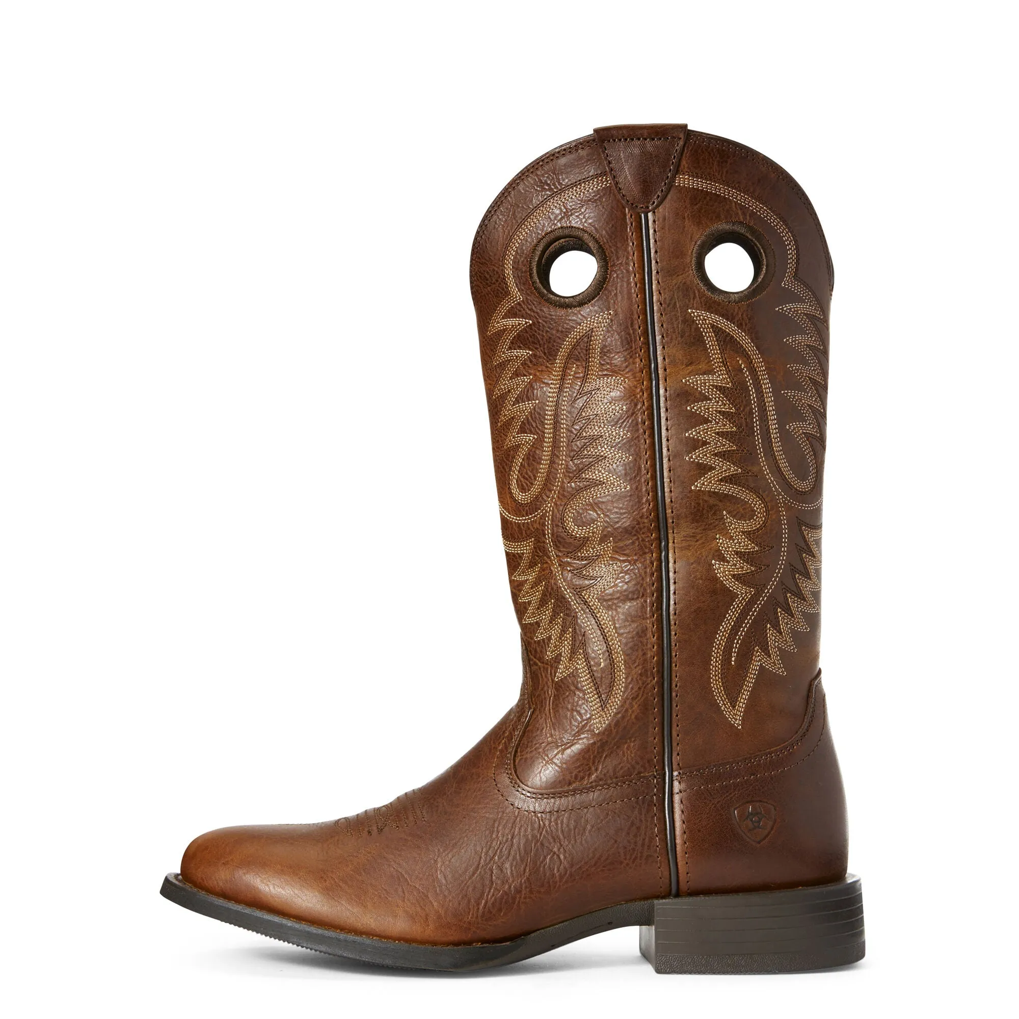 Ariat Mens Sport Big Hoss Western Boot Brown Patina