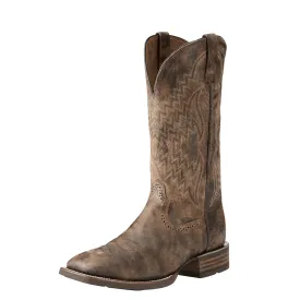 Ariat Mens Tycoon Western Boot Antiqued Grey