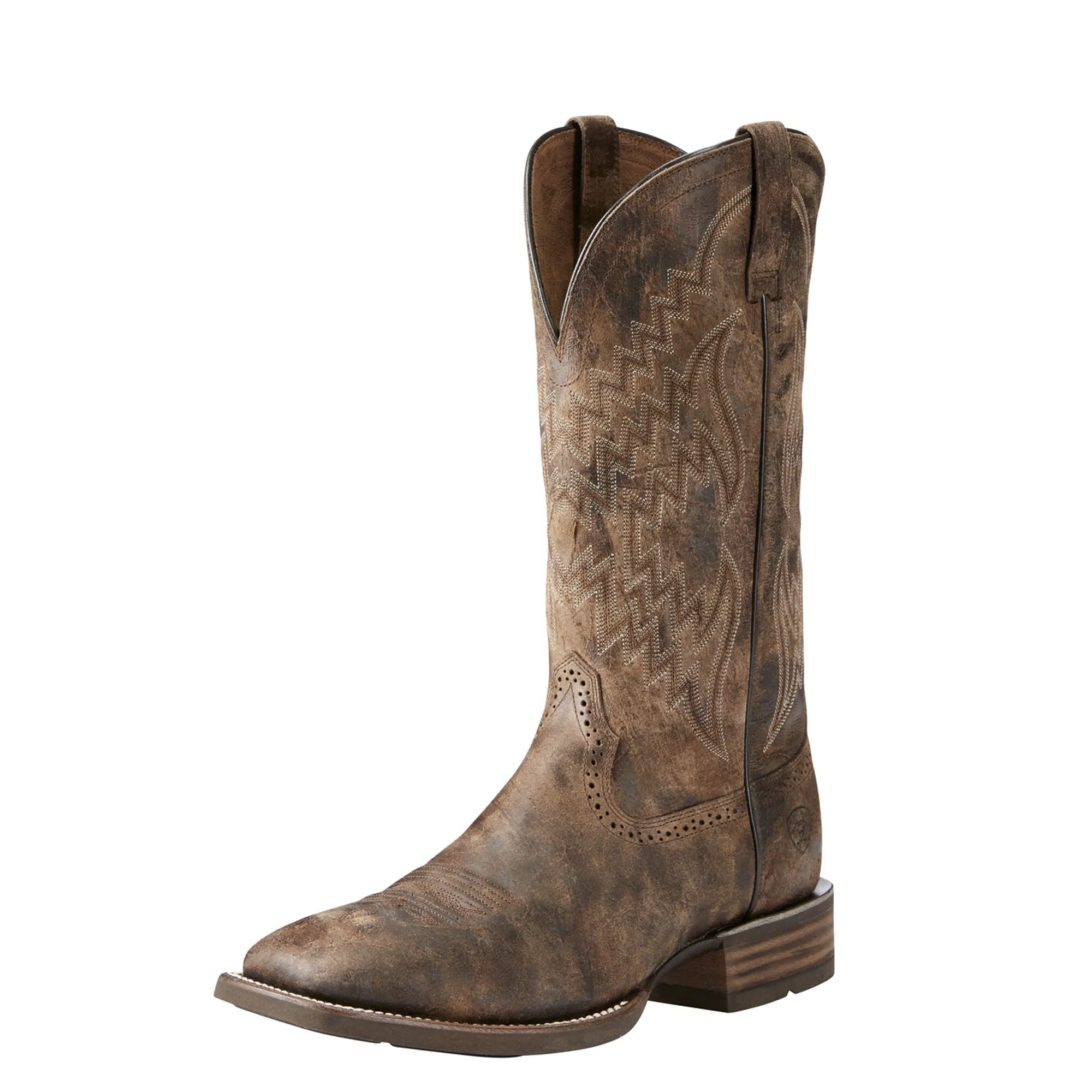 Ariat Mens Tycoon Western Boot Antiqued Grey