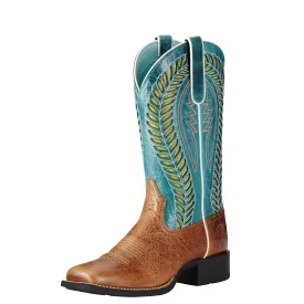 Ariat Womens Quickdraw Venttek Western Boot Gingersnap