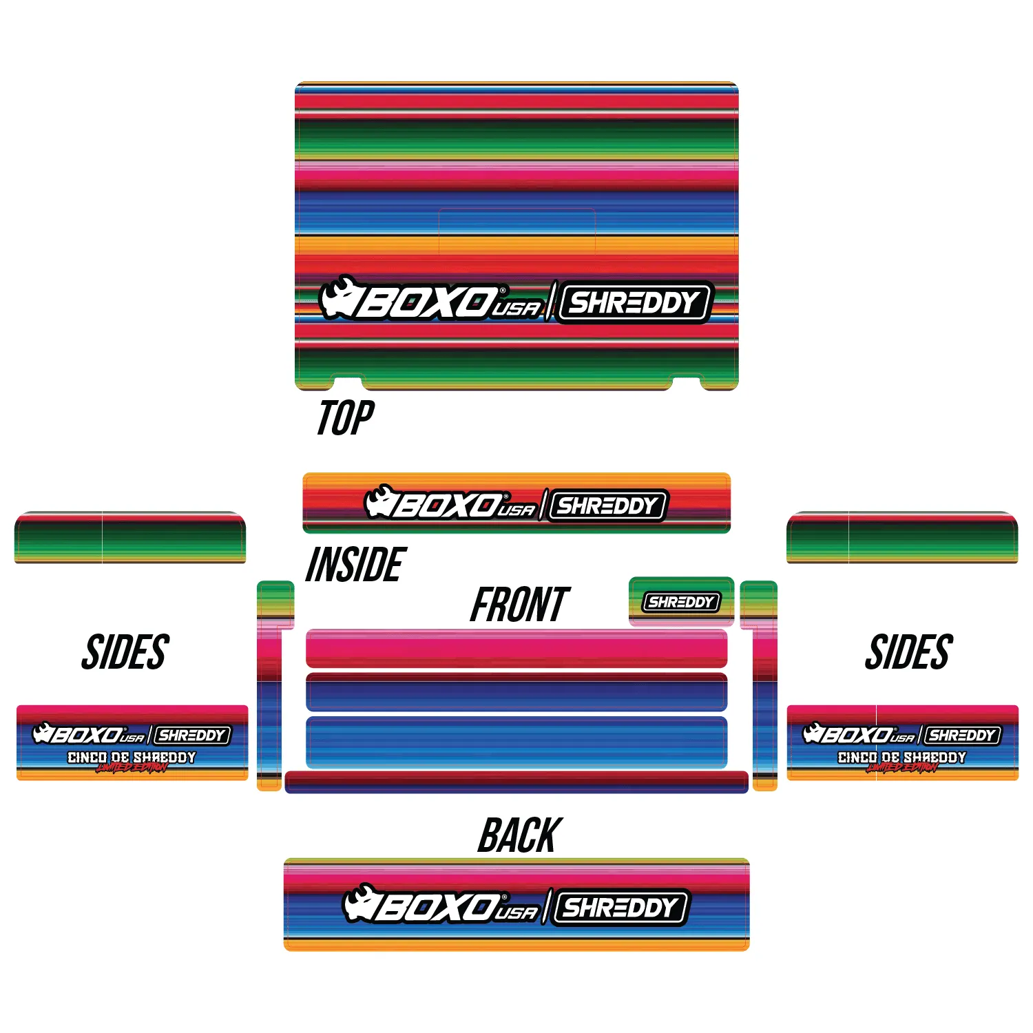 BAJA ShreddyBox Wrap Kit ONLY