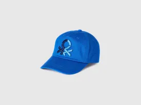 Brand Logo Blue Baseball Cap