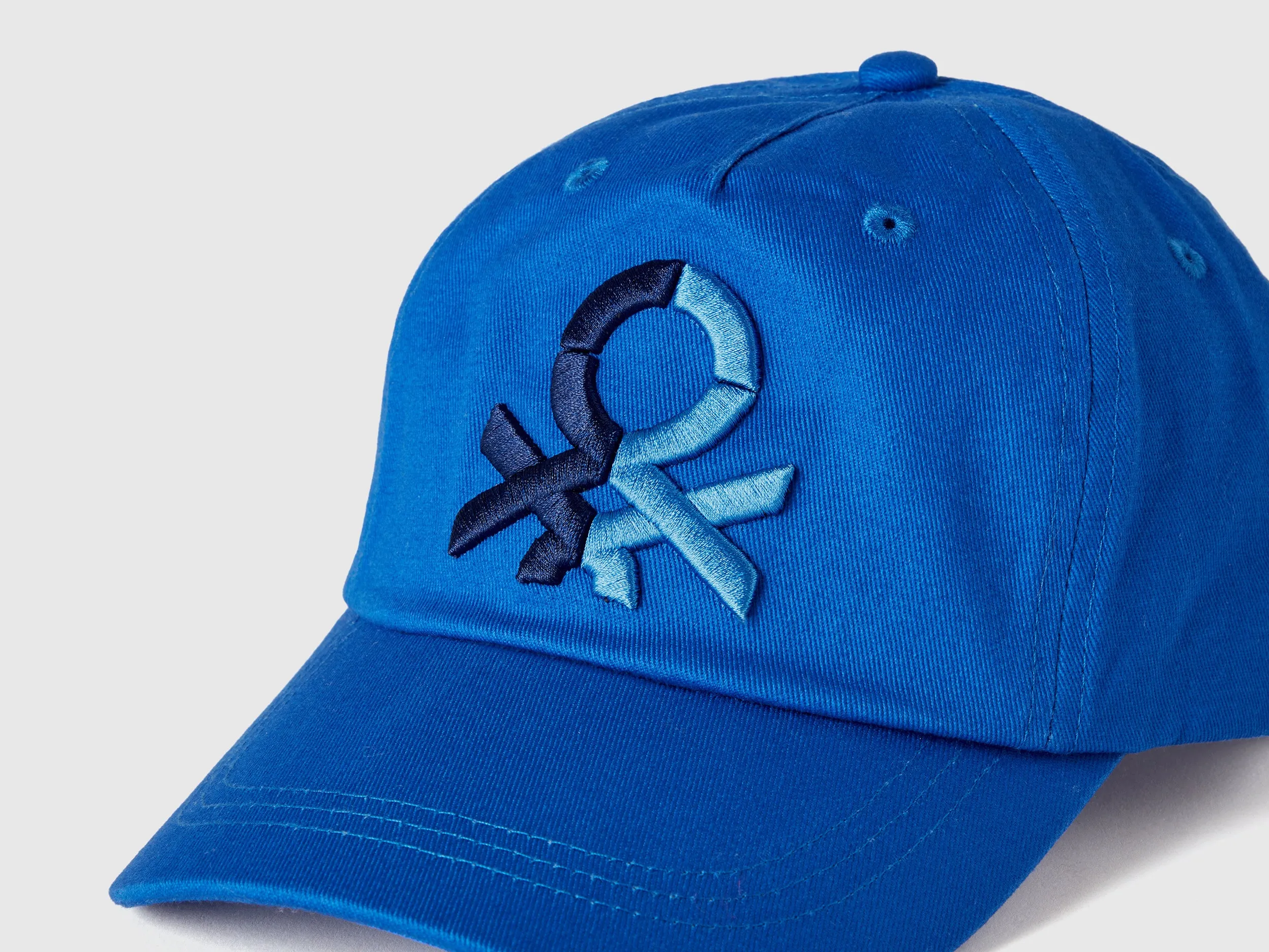 Brand Logo Blue Baseball Cap