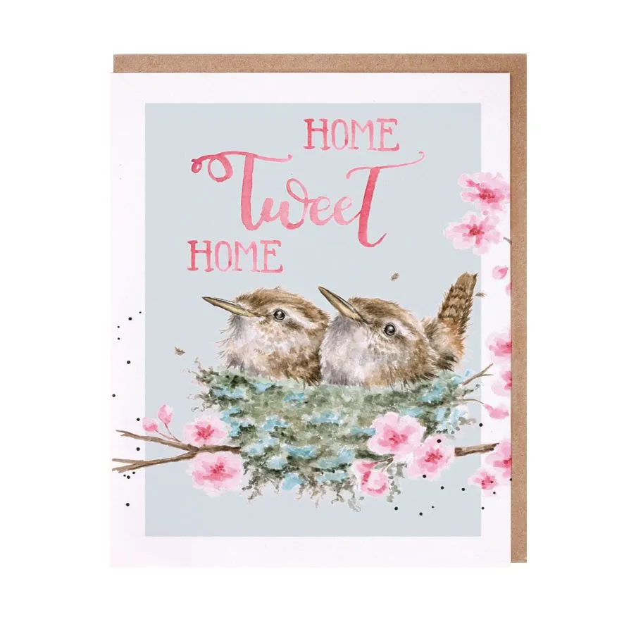Card Apac012 Home Tweet Home Wren