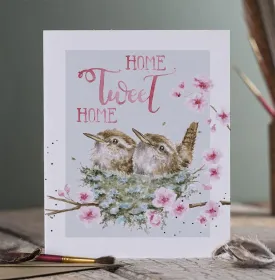 Card Apac012 Home Tweet Home Wren