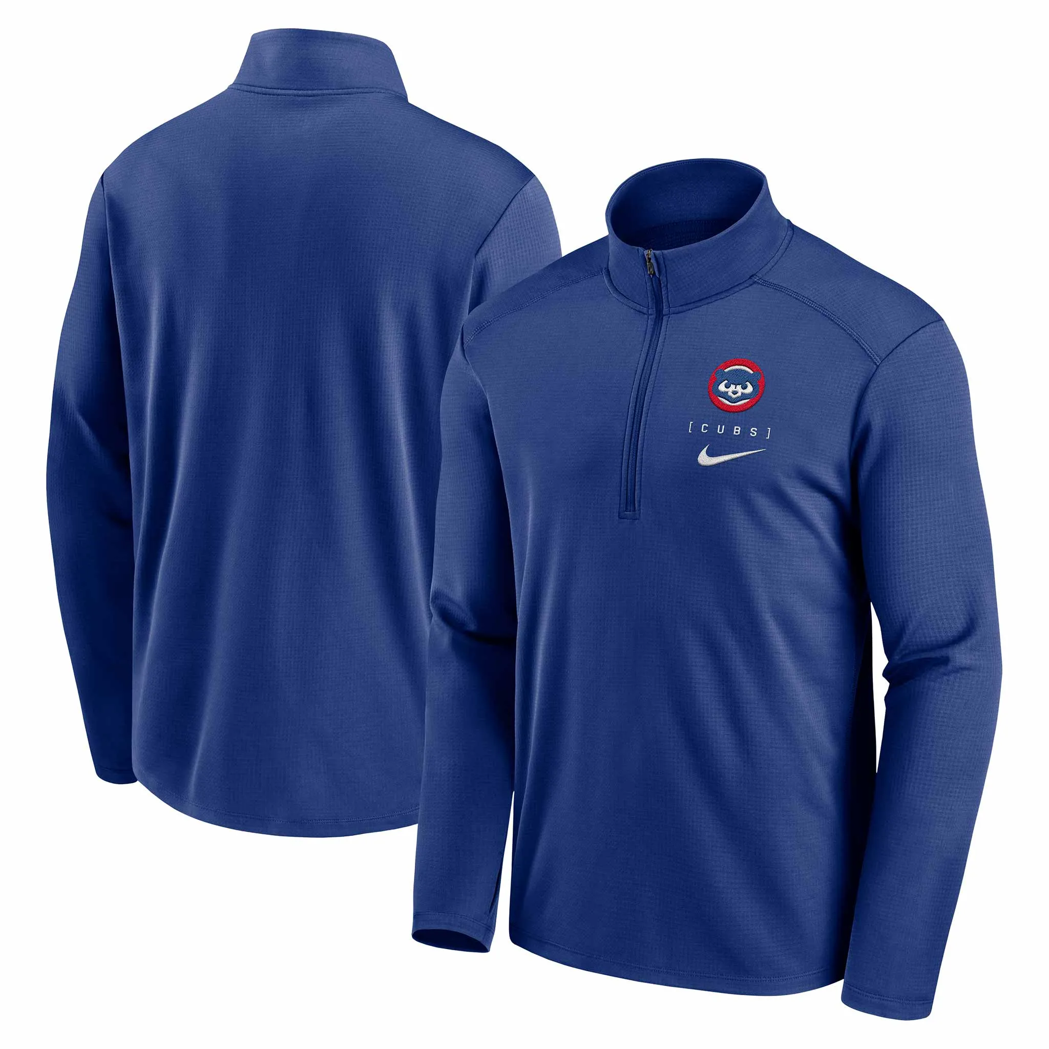 Chicago Cubs Nike Franchise Logo Pacer Quarter Zip
