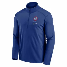 Chicago Cubs Nike Franchise Logo Pacer Quarter Zip