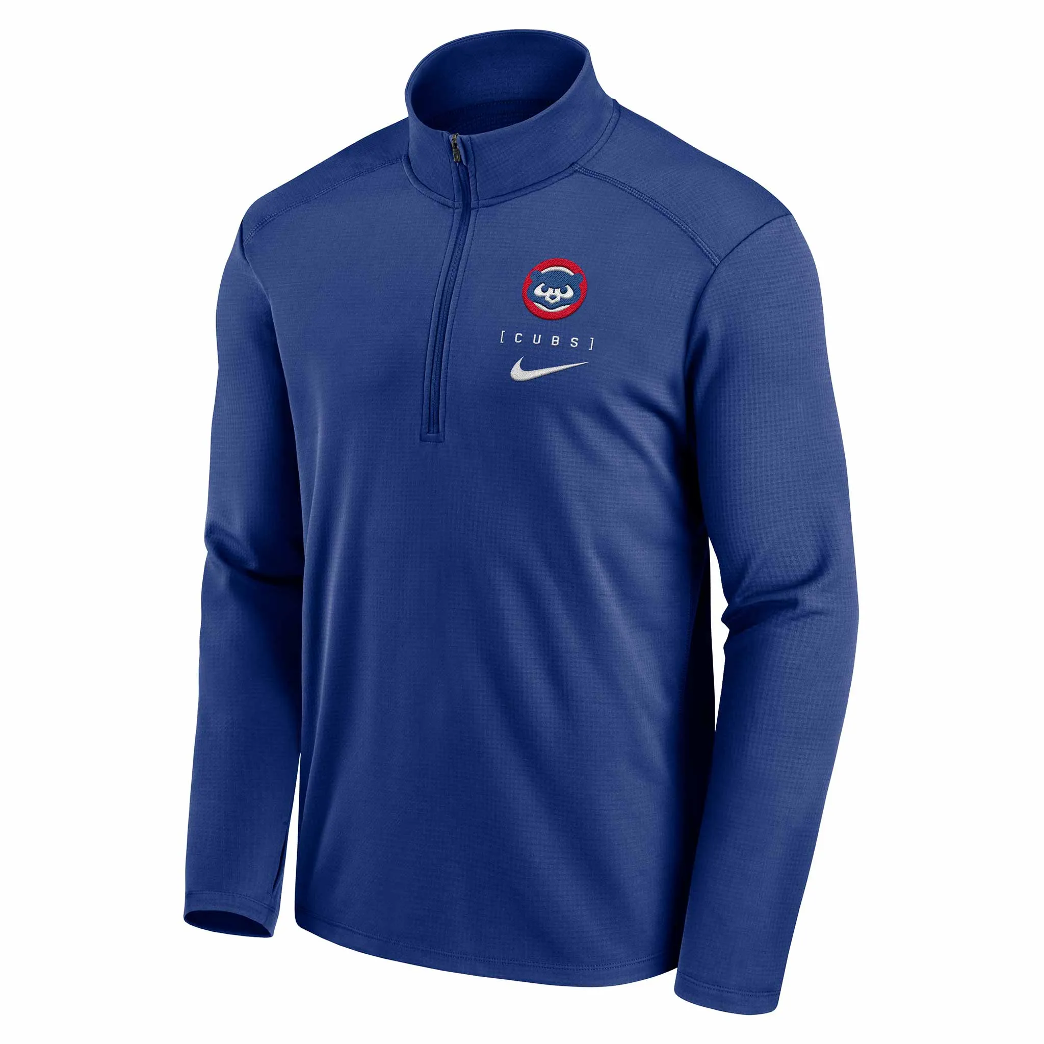 Chicago Cubs Nike Franchise Logo Pacer Quarter Zip