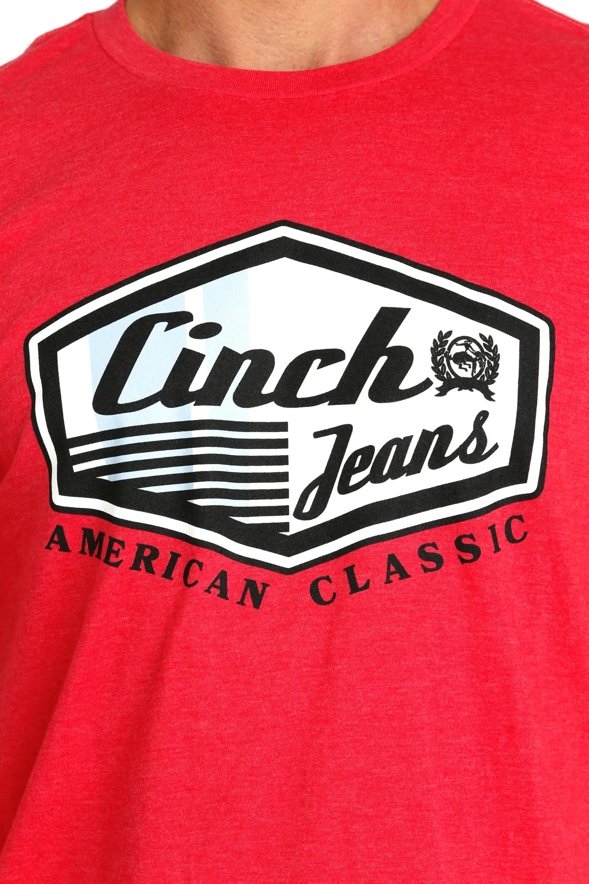 Cinch American Brand Tee ~ Red