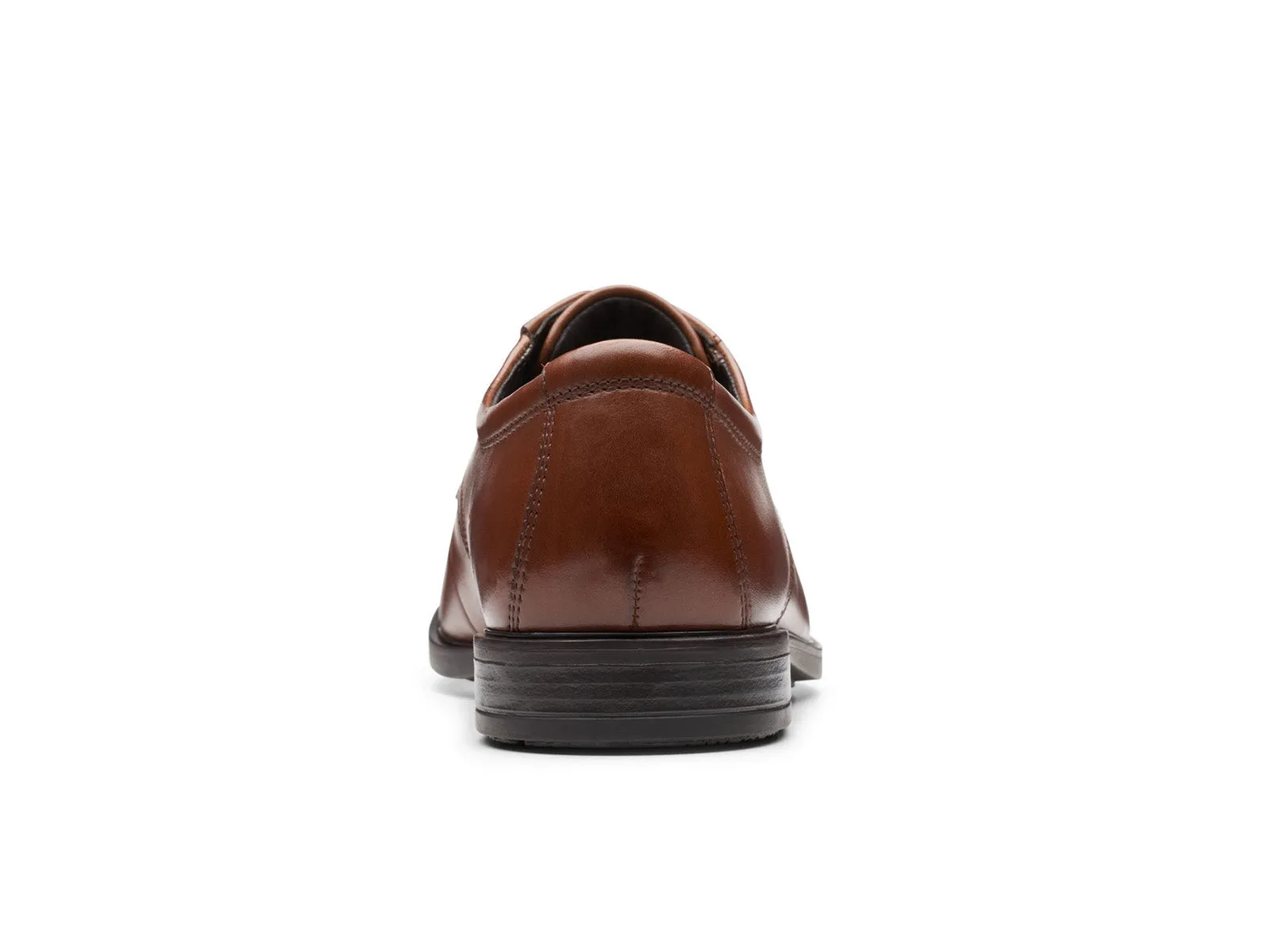 Clarks Howard Walk - Dark Tan Leather
