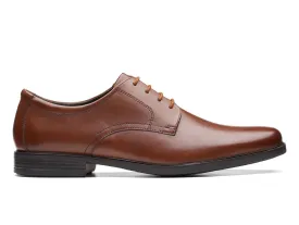 Clarks Howard Walk - Dark Tan Leather