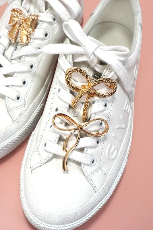 Classic Bow Ribbon Brooch Pin Charm