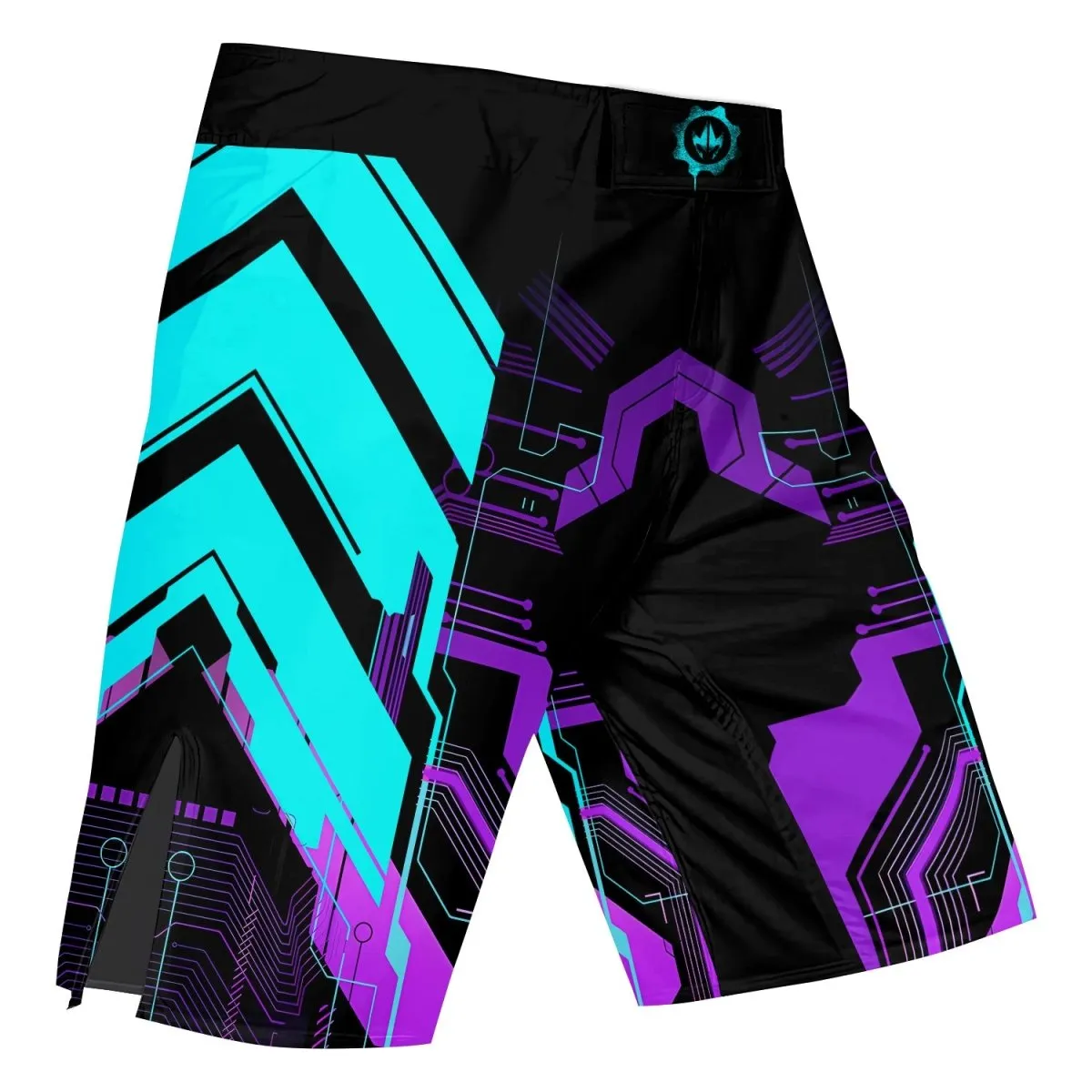 Cyberpunk Ultraviolet Fight Shorts