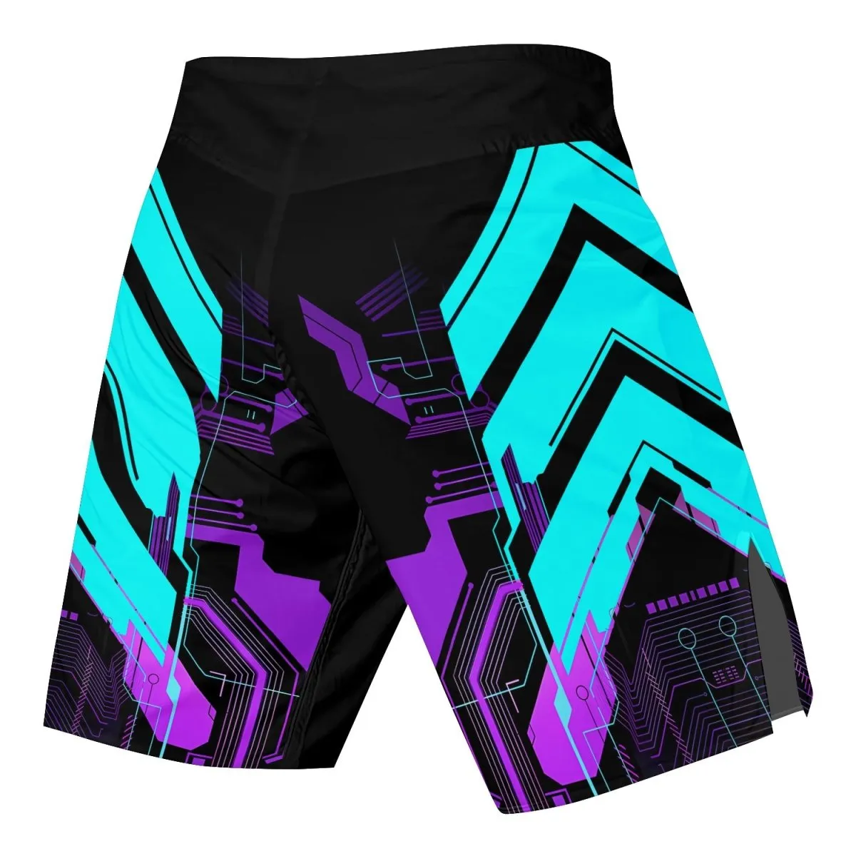 Cyberpunk Ultraviolet Fight Shorts