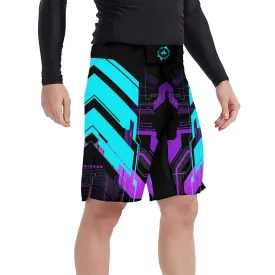 Cyberpunk Ultraviolet Fight Shorts