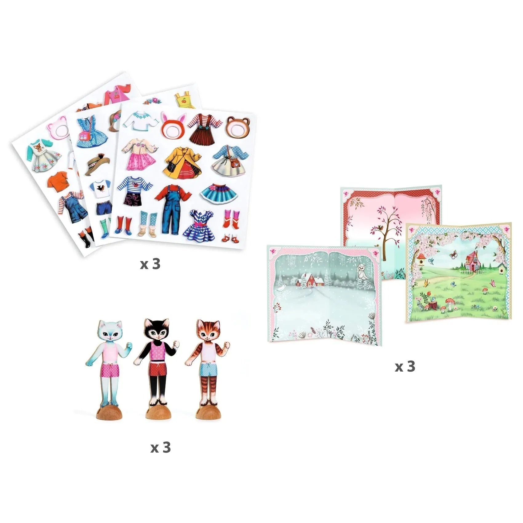 Djeco Little Dressing Collage