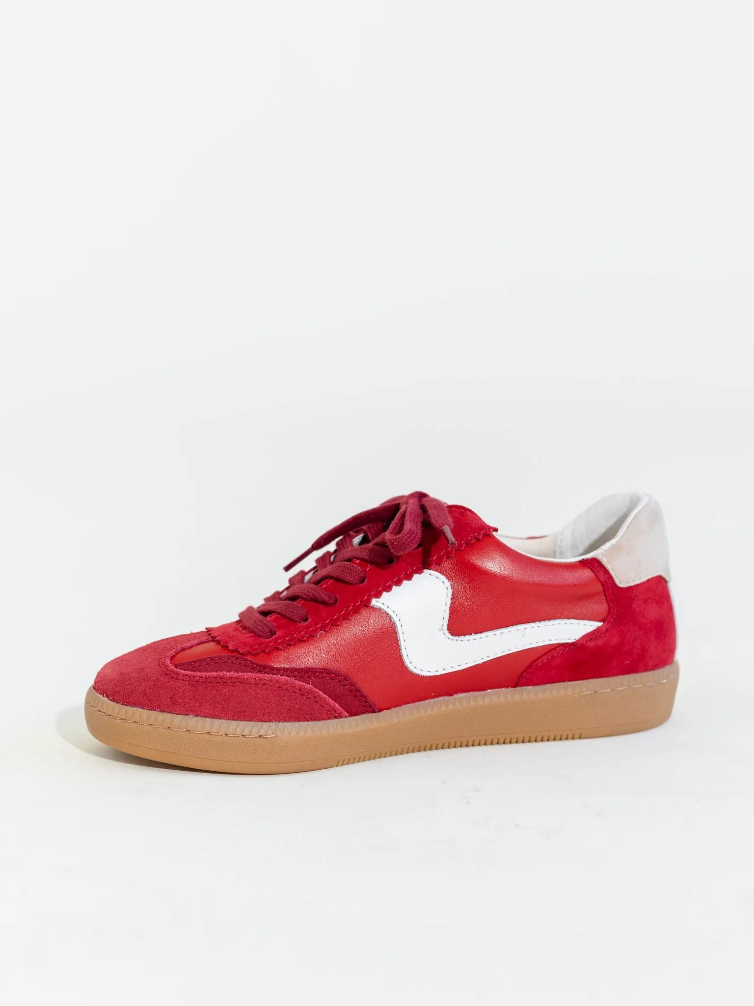 Dolce Vita Notice Sneaker - Crimson Suede
