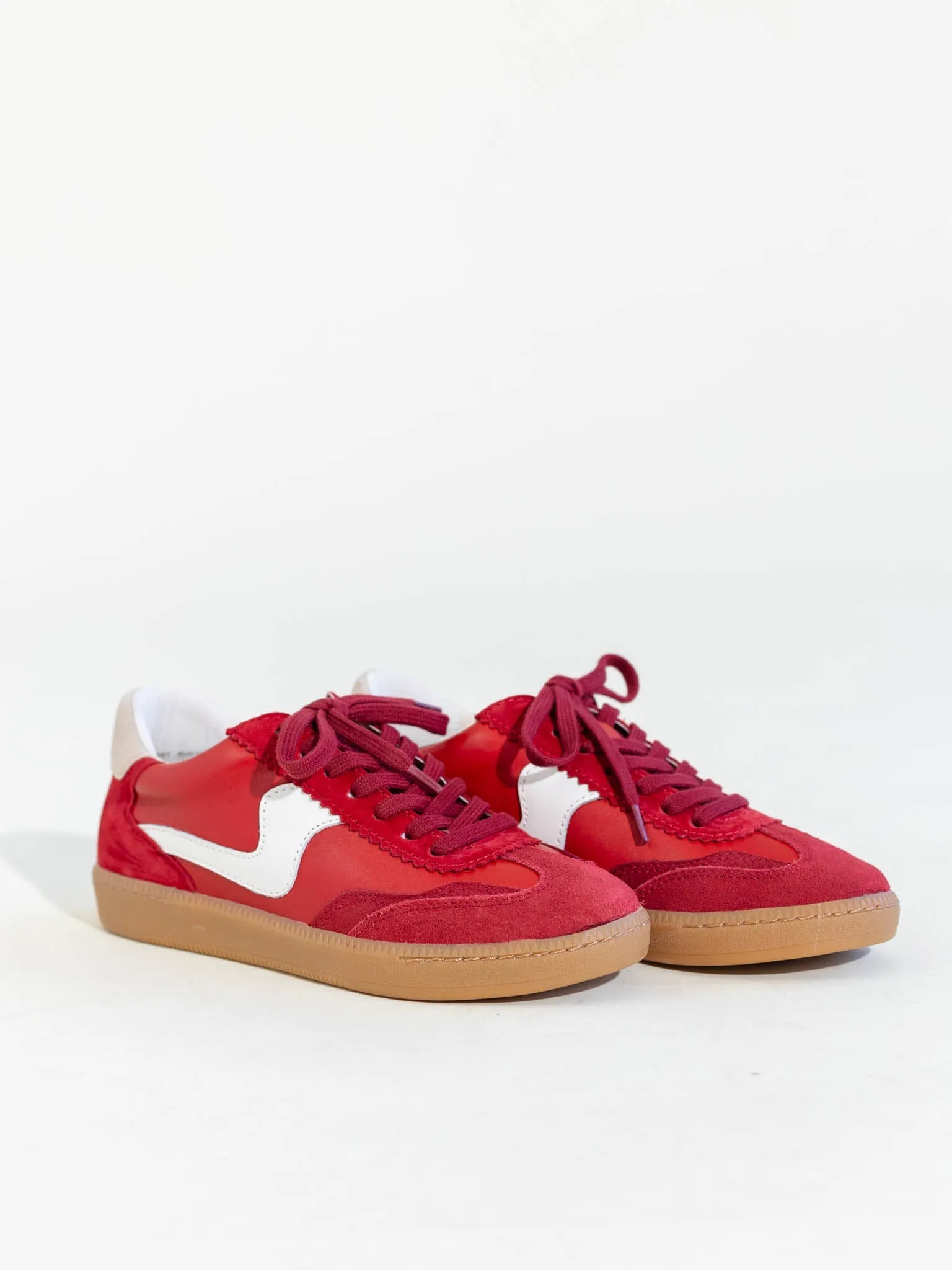 Dolce Vita Notice Sneaker - Crimson Suede