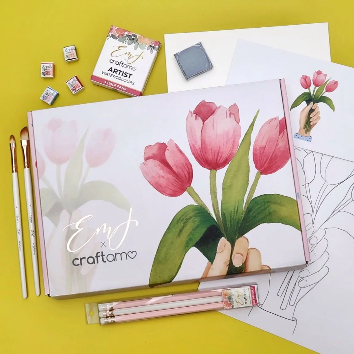 Emma Lefebvre X Craftamo / Paint With Emma May Box