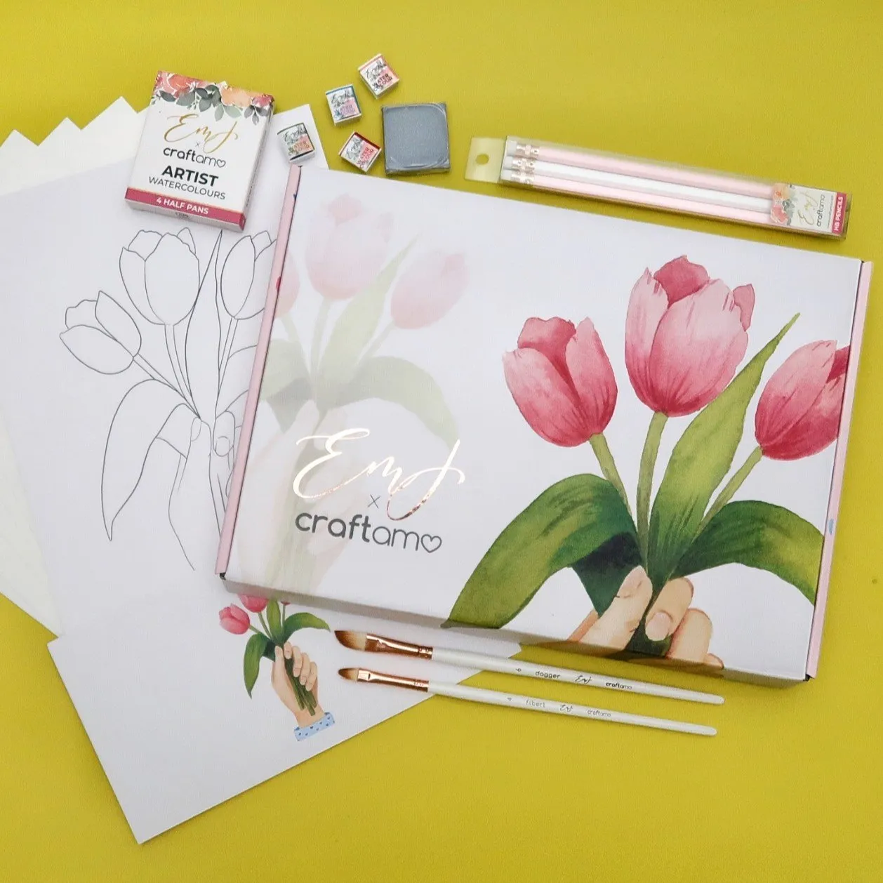 Emma Lefebvre X Craftamo / Paint With Emma May Box