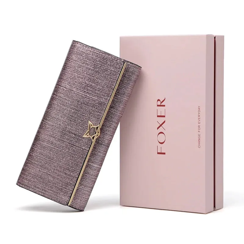 FOXER Brand Split Leather Wallets