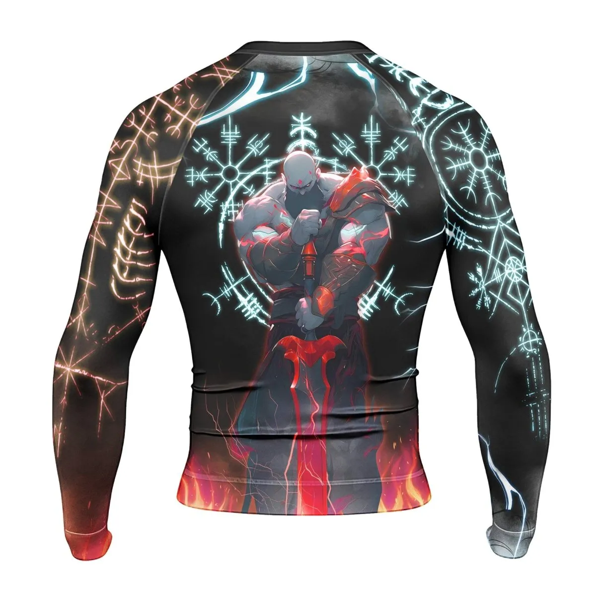 God Of War Long Sleeve Rash Guard