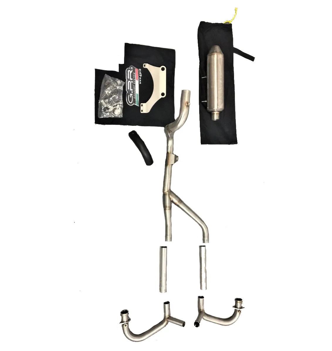 GPR Stainless Steel 2-1 High Mount Exhaust System 2022 