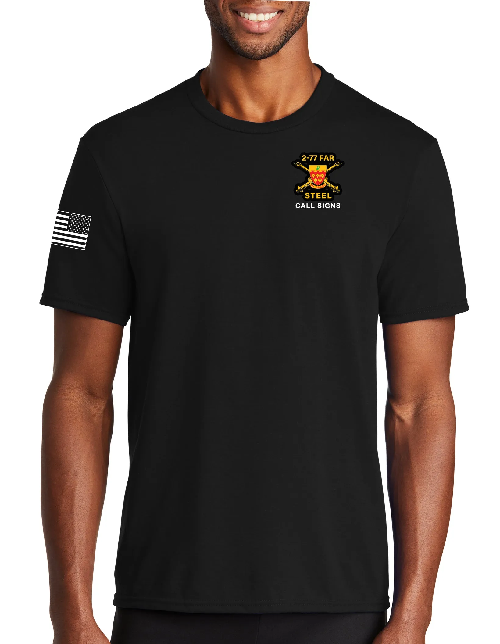 Hell Hounds Performance Short Sleeve PT Shirt (Feels like Cotton). This shirt IS approved for PT.