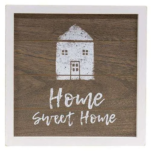*Home Framed Sign w/ Easel - Home Sweet Home