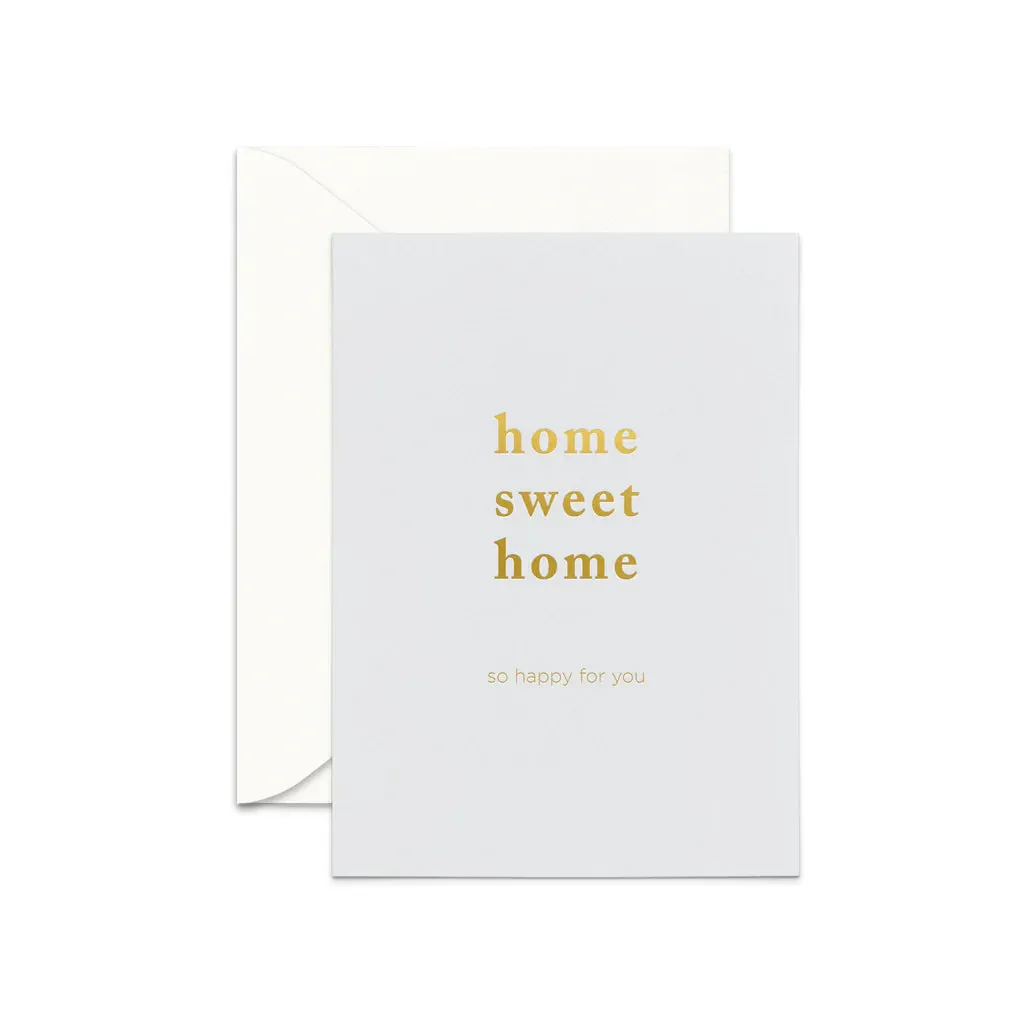 Home Sweet Home Card