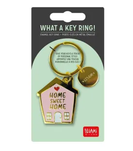Home Sweet Home Enamel Keyring
