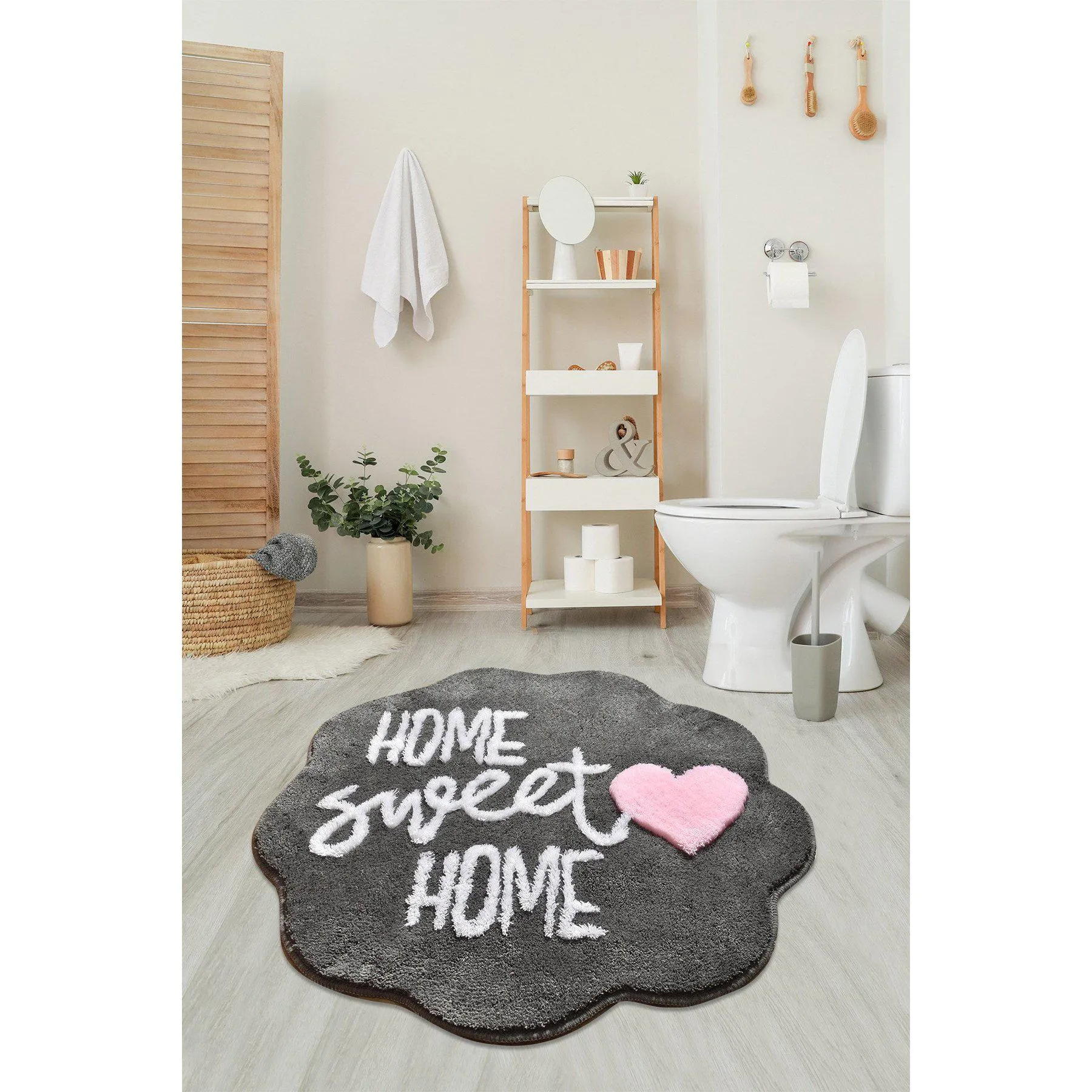 Home Sweet Home - Fume (90)  Bath Mat