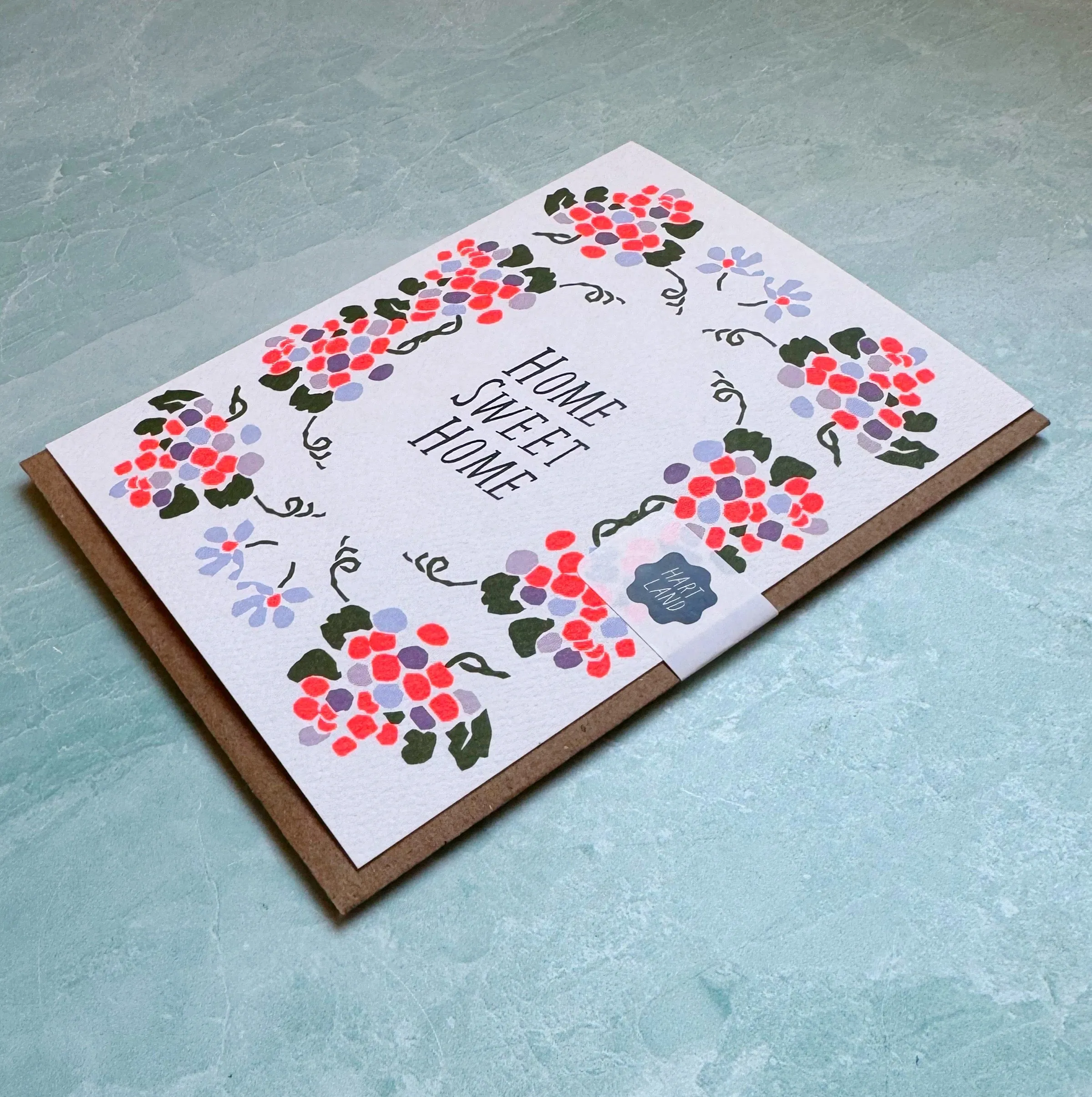 Home Sweet Home Grapes Greeting Card