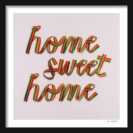 Home Sweet Home Pink
