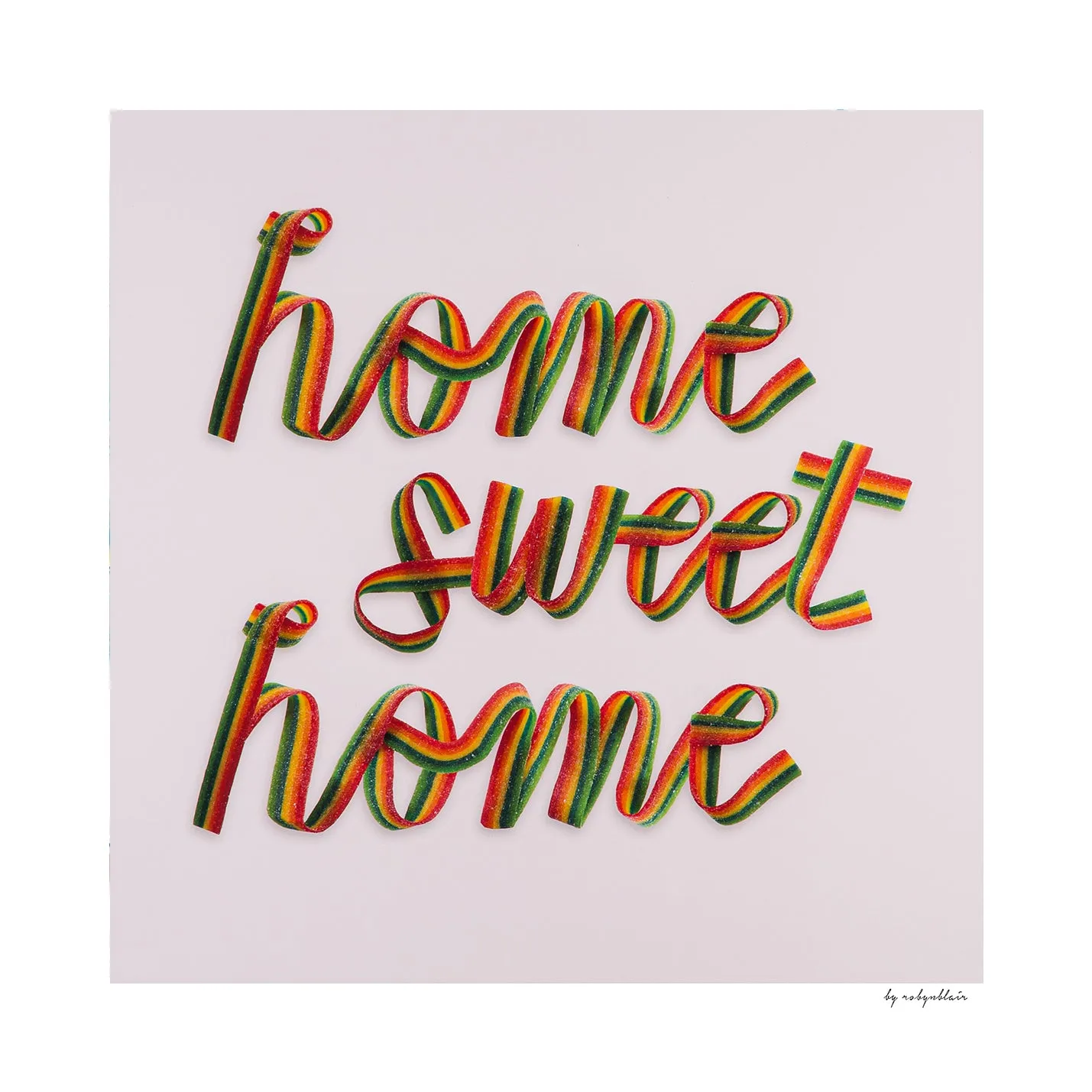 Home Sweet Home Pink