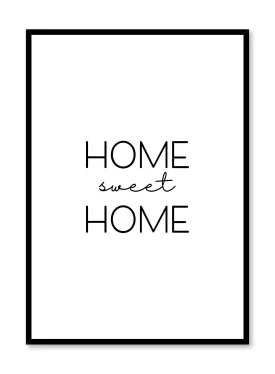 Home Sweet Home, Poster