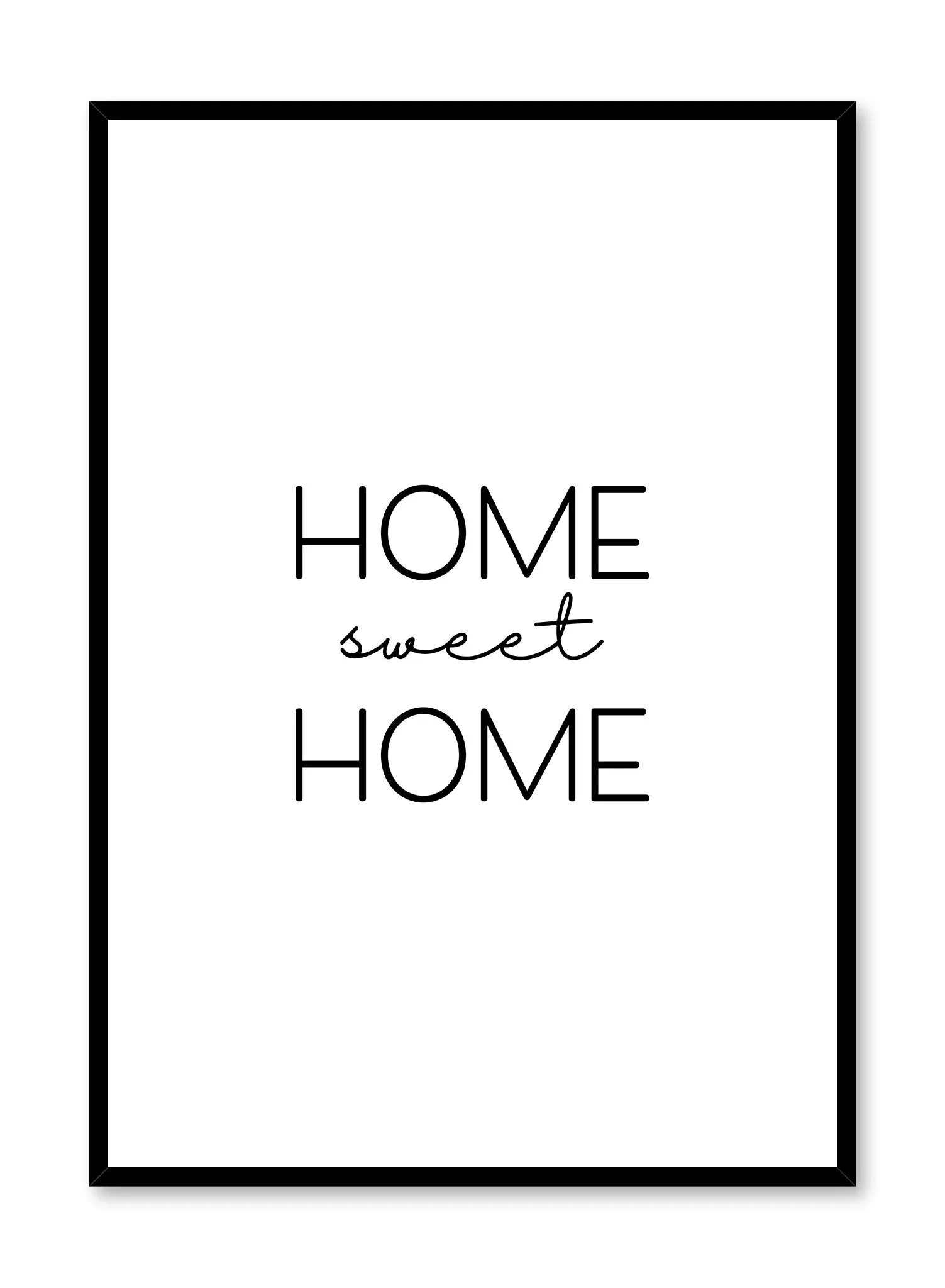 Home Sweet Home, Poster