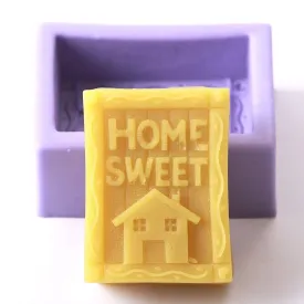 Home Sweet Home Silicone Soap Mould