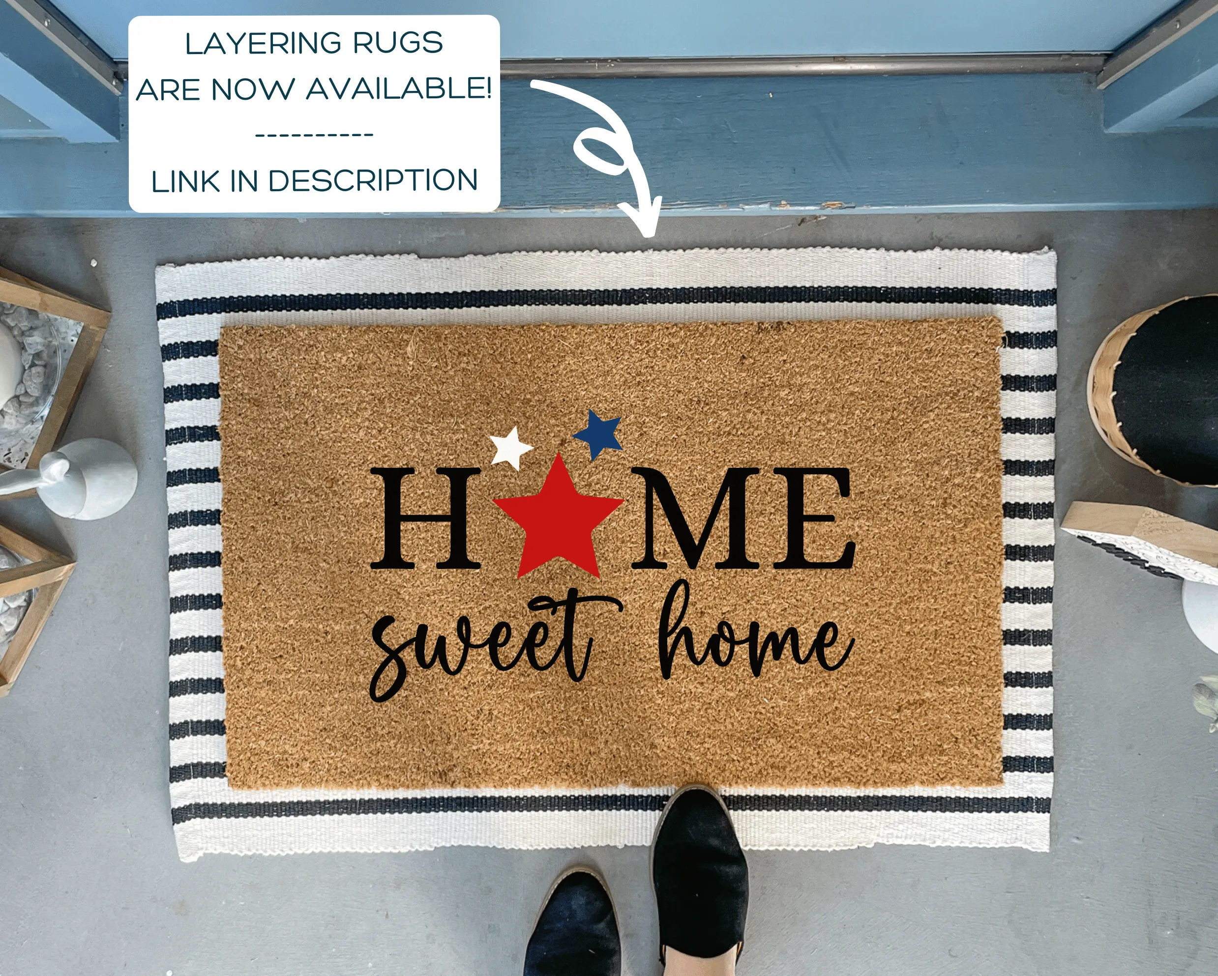 Home Sweet Home Star Doormat