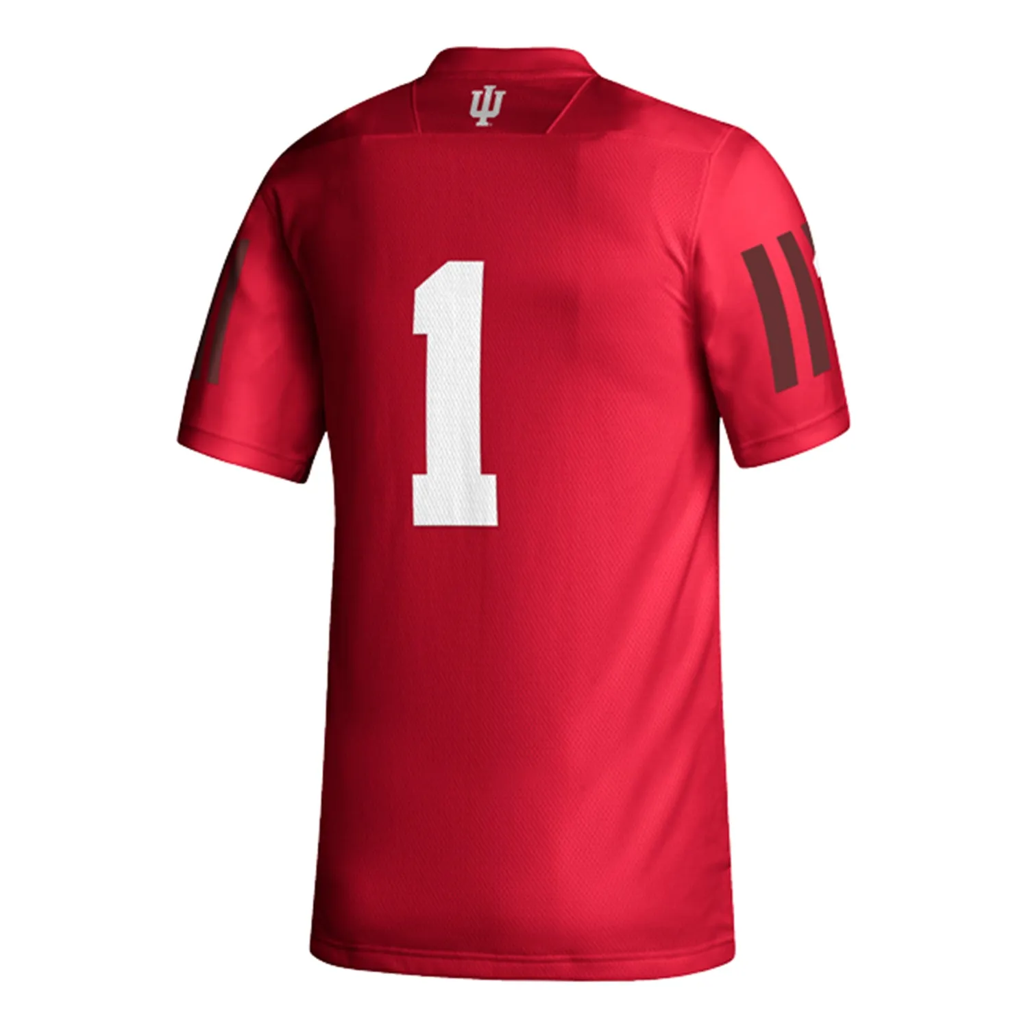 Indiana Hoosiers Adidas Football #1 Replica Crimson Jersey