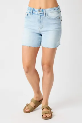 Judy Blue High Waist Destroy Back Shorts 15279