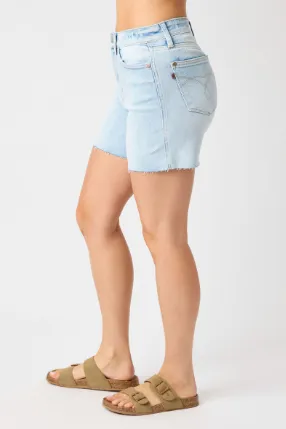 Judy Blue High Waist Destroy Back Shorts 15279