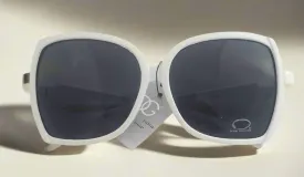 Lara White Retro Shape Sunglasses